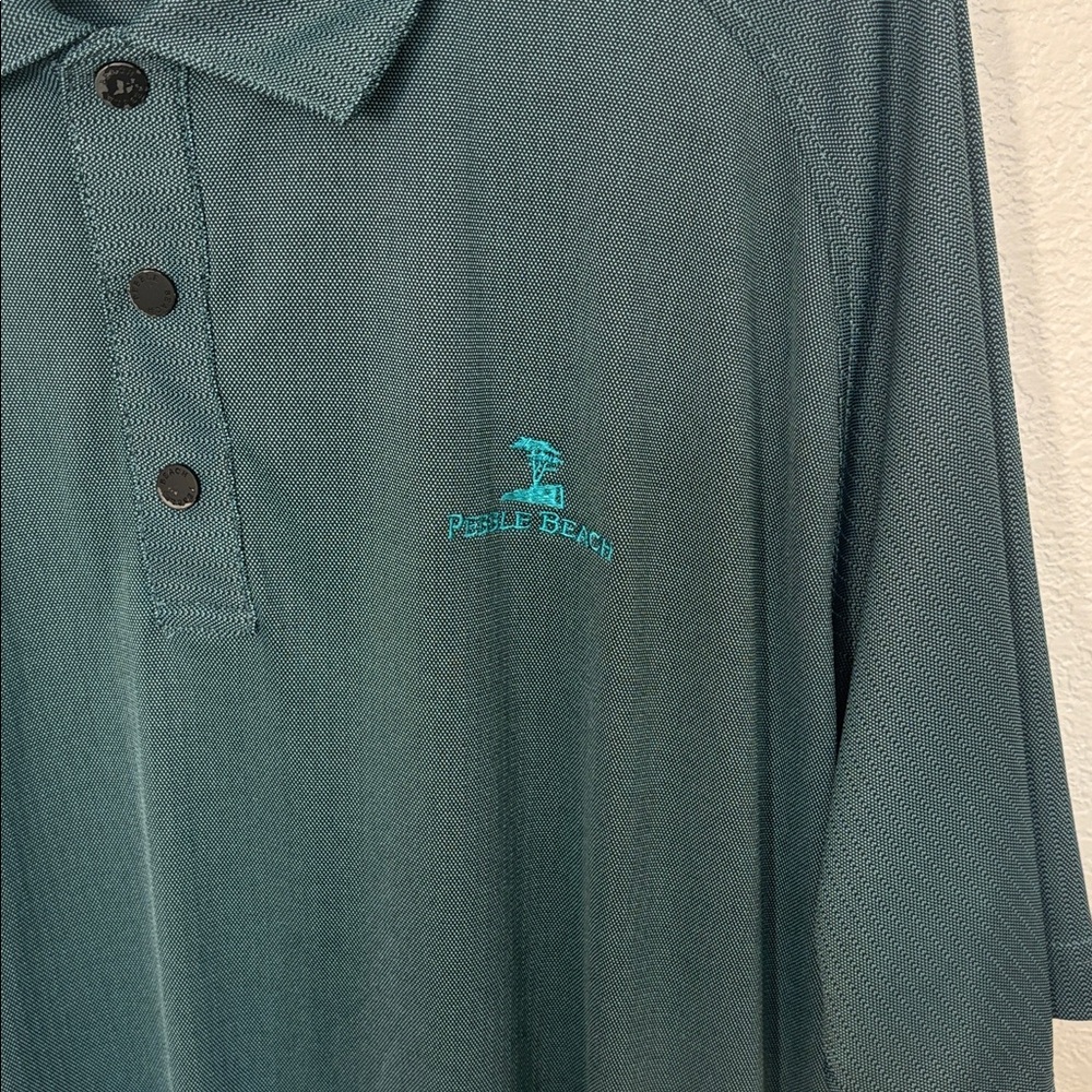 Pebble Beach Mens Dry-Luxe Performance Polo,X-Large. B60